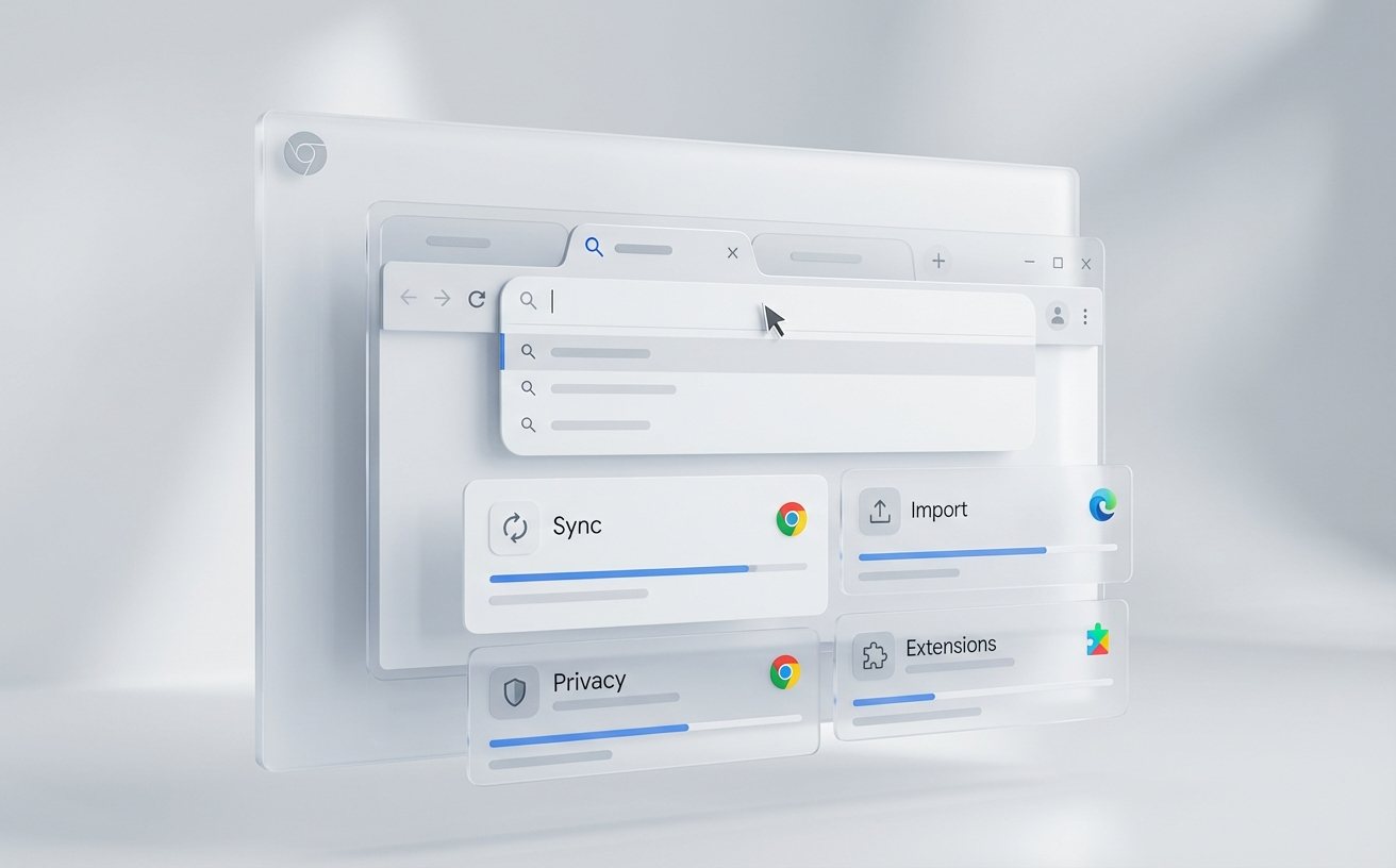 Chrome标签页与基础导航操作界面示例